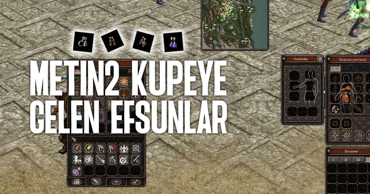 Metin2 Küpeye Gelen Efsunlar