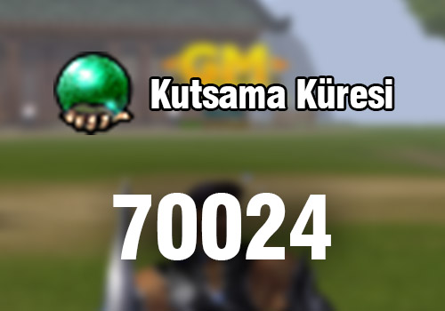 Kutsama Küresi GM Kodu 70024