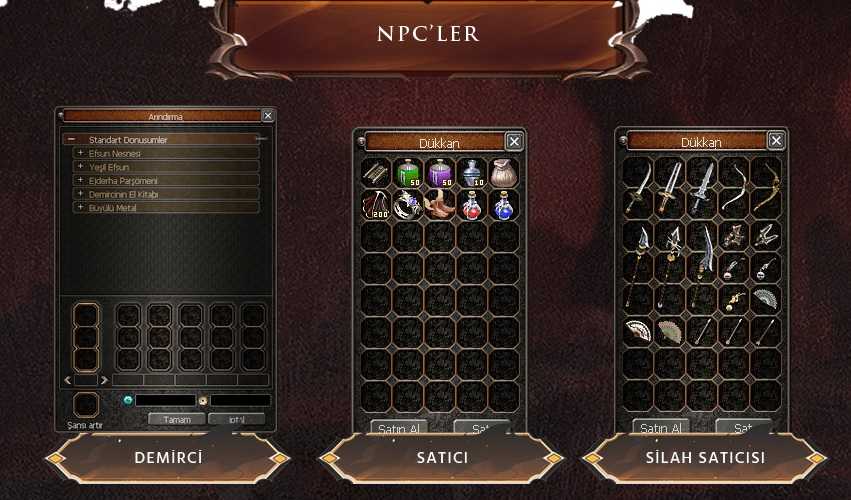 Gazel2 NPCler