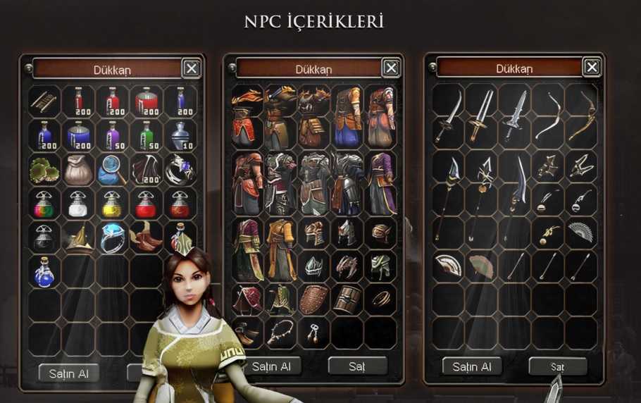 Jinno2 NPC İçerikleri