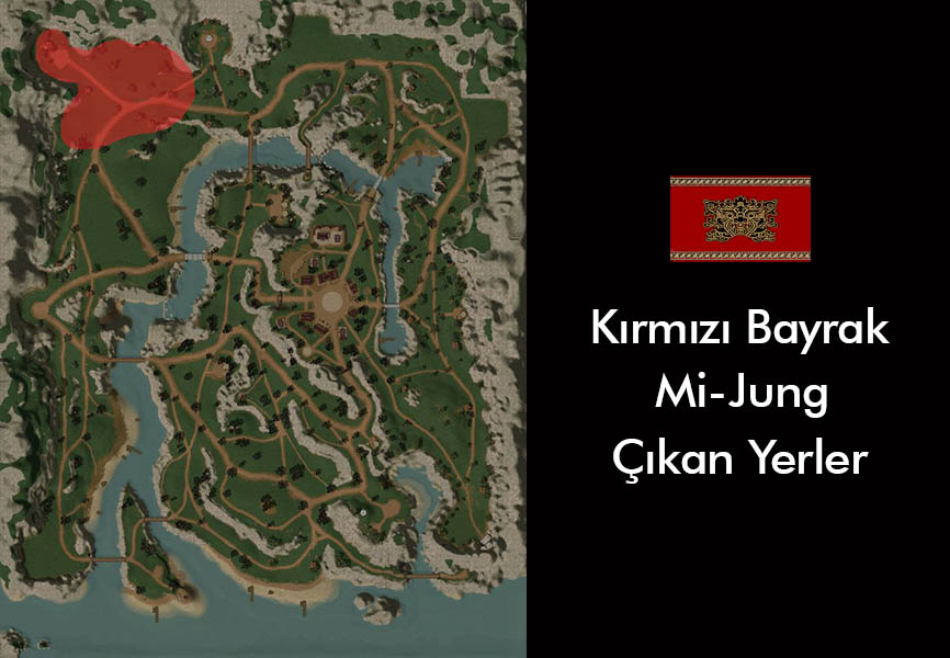 mi-jung kırmızı bayrak yerleri