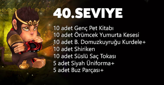 1. Evrim 40. Seviye