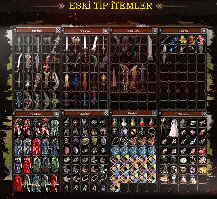 Altay2 Eski Metin2 Pvp İtemleri