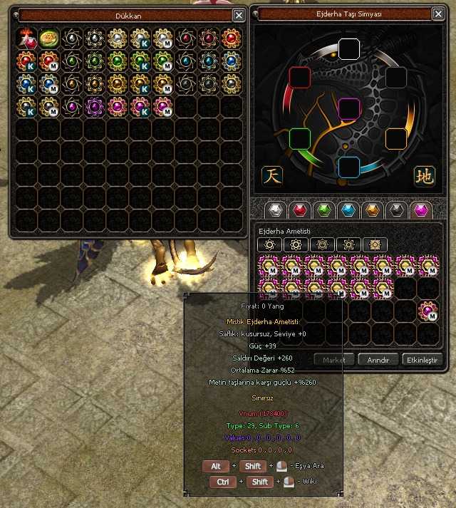 Arkantos2 Simya Sistemi