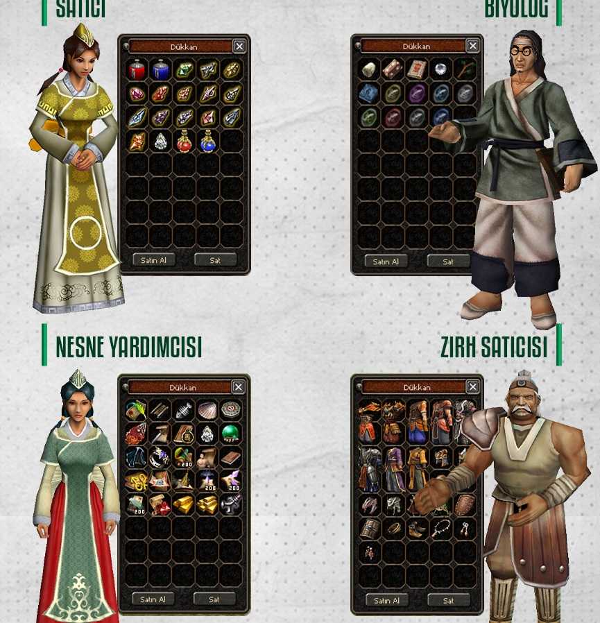 Farm2 Yükseliş NPC içerikleri