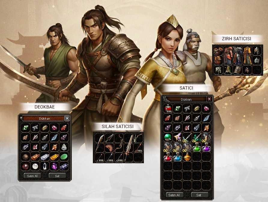 Turks2 NPC içerikleri